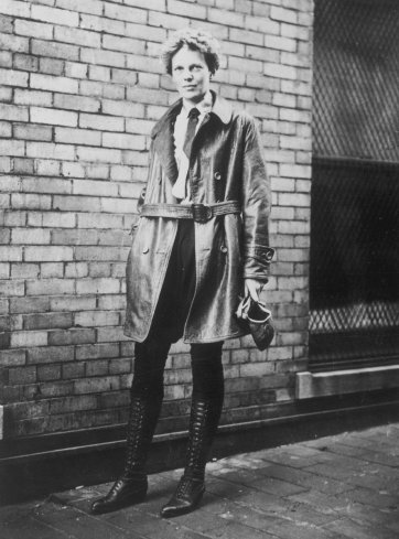 Amelia Earhart, Chicago, Illinois, 1928 unknown photographer
