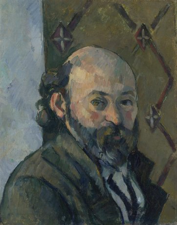 Self portrait, 1880-1 by Paul Cézanne