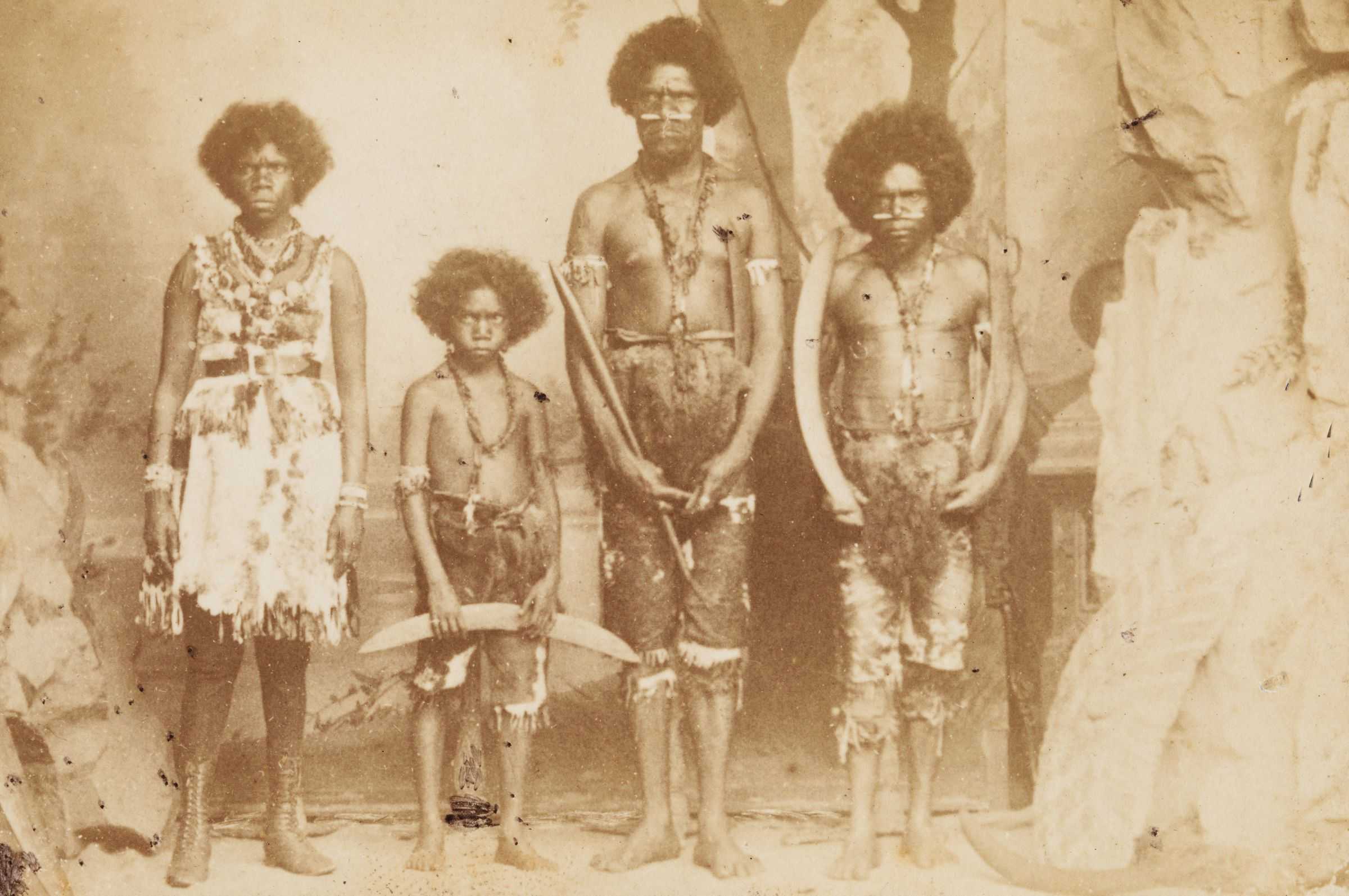Australian Aborigines In R A Cunningham S Touring Company Dusseldorf