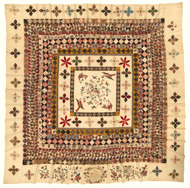 The Rajah quilt, 1841