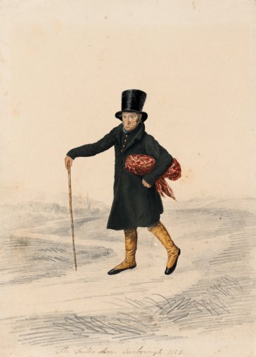 Tailor's man, Scarborough, 1825 by John Dempsey