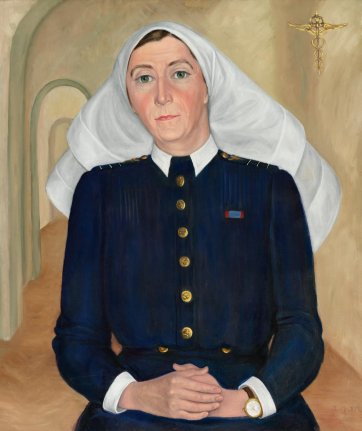 Matron Muriel Doherty, RAAFNS, 1948 Alfreda Marcovitch