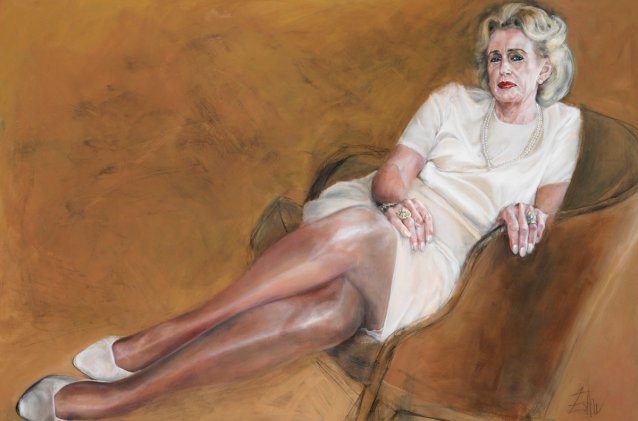 Portrait Of A Lady Sonia Mcmahon National Portrait Gallery 