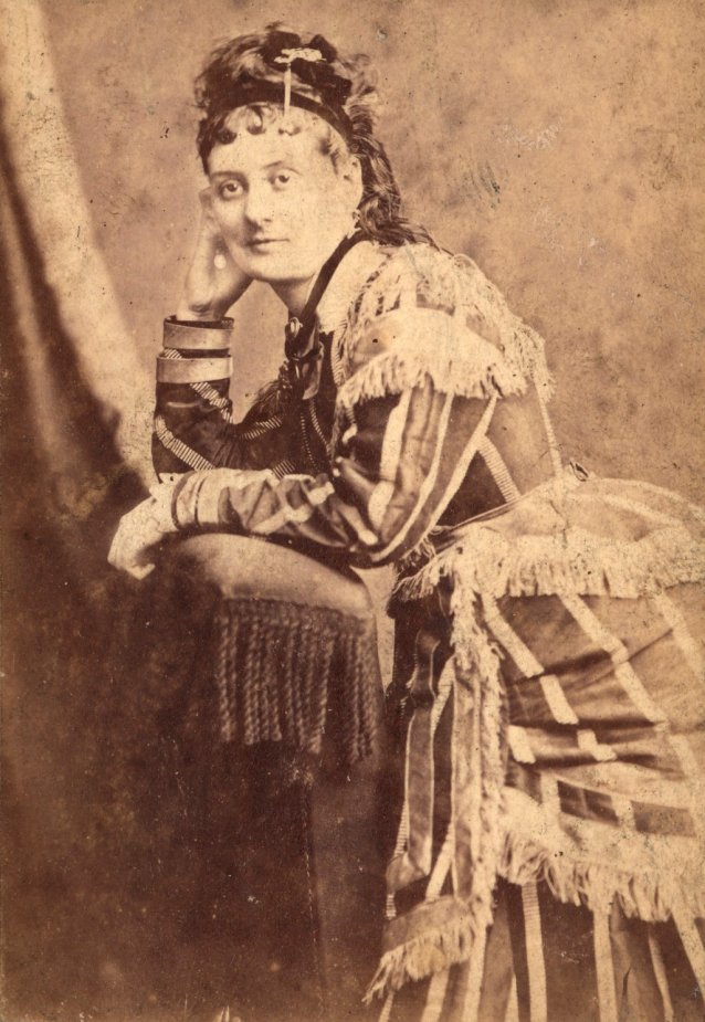 Hattie Sheppard, c. 1870