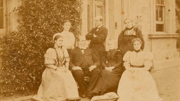 Henry Chamberlain Russell and family at Sydney Observatory