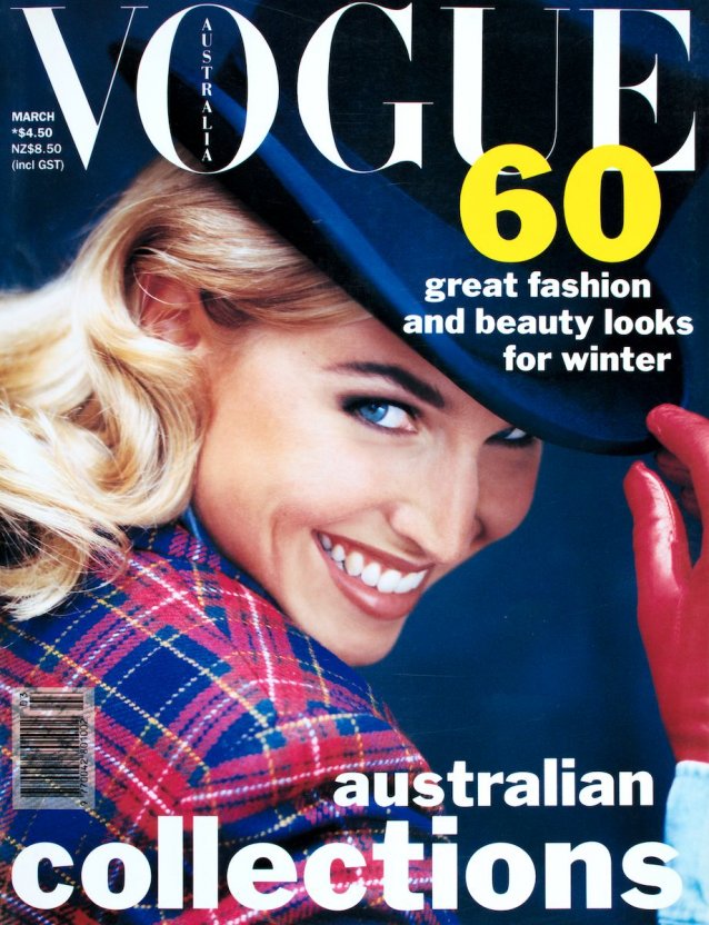 Vogue Australia 1992 March
