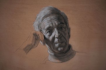 Study for Portrait of a Musician, 2010 Ralph Heimans AM