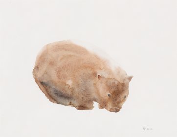 Wombat, 2002 by Kristin Headlam
Courtesy the artist and Charles Nodrum Gallery