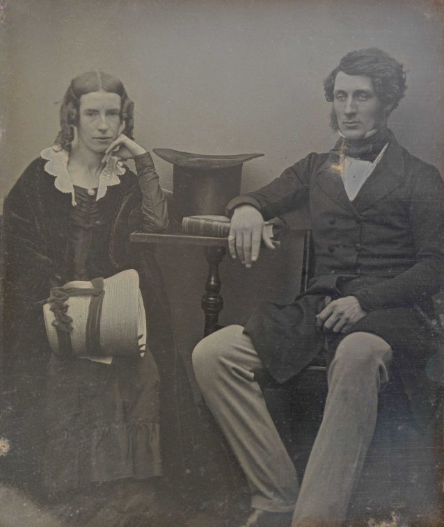 Thomas Sutcliffe Mort and his wife Theresa