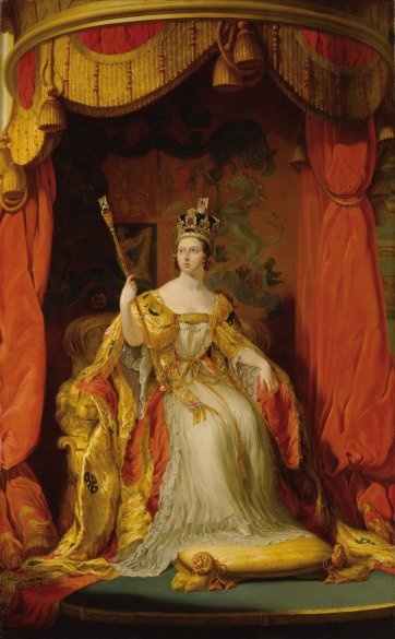 Queen Victoria, 1863 by Sir George Hayter