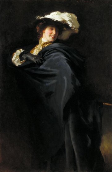 Portrait of Ena Wertheimer: A Vele Gonfie, 1905 by John Singer Sargent 