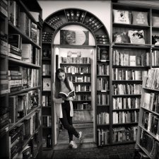 Eleni and the bookshop, 2020 Tracy Ponich