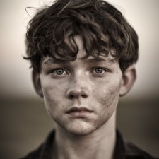 Levi Miller on the set of "Red Dog: True Blue", 2015 by David Darcy