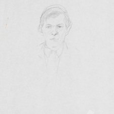 Study for portrait of Peter Elliott