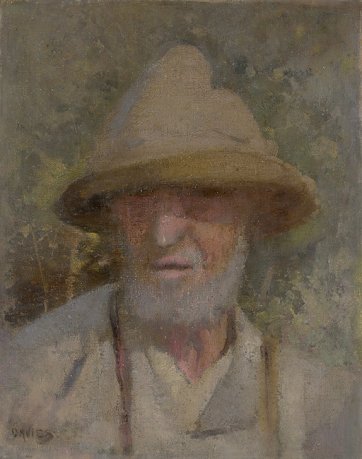 John Dougherty, 1895 by David Davies (1864–1939)