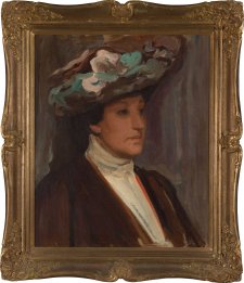 Portrait sketch of Nellie Melba