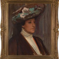 Portrait sketch of Nellie Melba