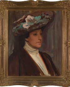Portrait sketch of Nellie Melba