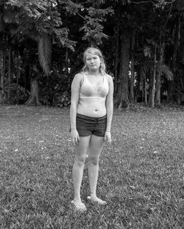 Zara, 18, Babinda, FNQ. From the series 'The Land of Oz', 2018 by Lee Grant