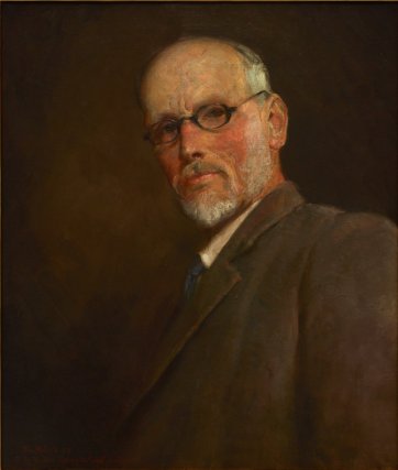 Self portrait, 1924 Tom Roberts. Art Gallery of New South Wales, gift of the artist at the request of the Trustees 1924
