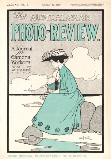 Cover of The Australiasian Photo-Review, October 1909
