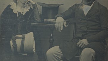 Thomas Sutcliffe Mort and his wife Theresa