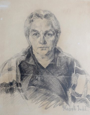 Judy’s grandmother, 1932 by Judy Cassab