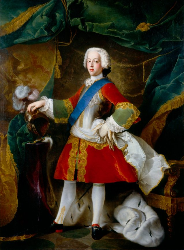 Prince Charles Edward Stuart, 1738