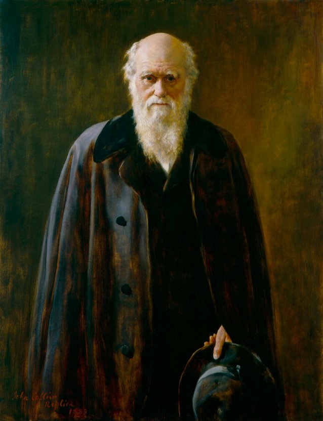 Charles Darwin, 1883, based on a work of 1881