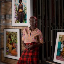 Atong Atem, photographed in May 2024 by Basetsana Maluleka, Narrm/Melbourne