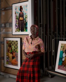 Atong Atem, photographed in May 2024 by Basetsana Maluleka, Narrm/Melbourne