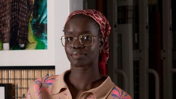 Atong Atem, photographed in May 2024 by Basetsana Maluleka, Narrm/Melbourne