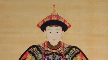 Portrait of a Manchu Noblewoman, 18th-19th C.