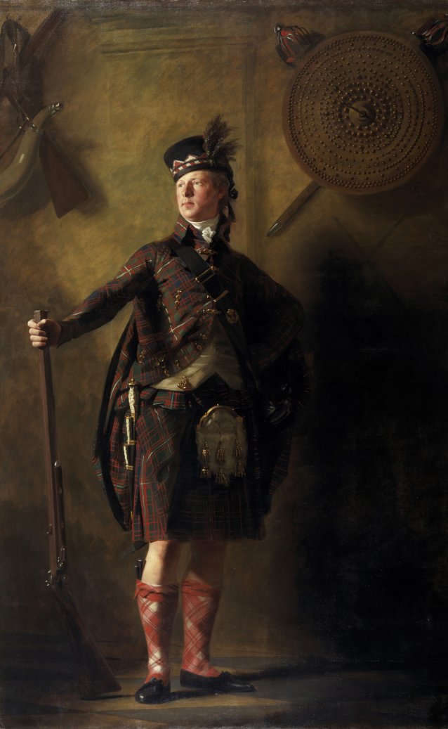 Ranaldson Macdonell of Glengarry, 1812 by Sir Henry Raeburn