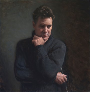 Self portrait in lockdown, 2021 Paul Newton