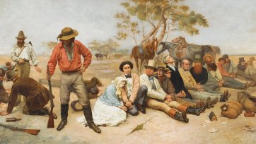 Bushrangers, Victoria, Australia, 1852, 1887 by William Strutt