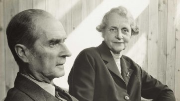 Portrait of Dr Kurt von Stutterheim with Mrs von Stutterheim