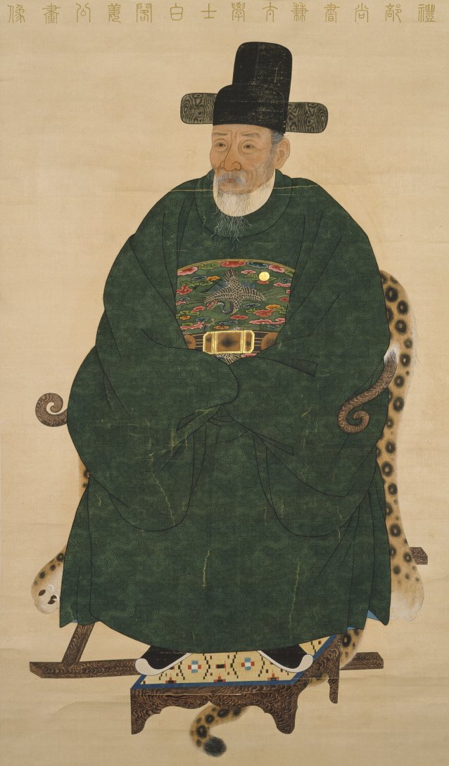 Portrait of Kang Hyeon 18th Century artist unknown