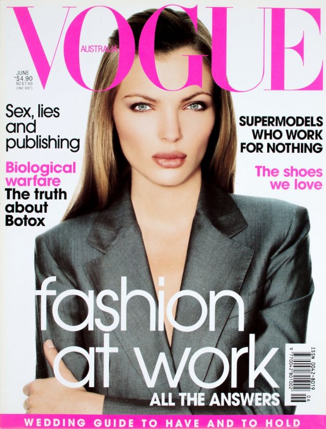 Vogue Australia 1998 June, National Portrait Gallery