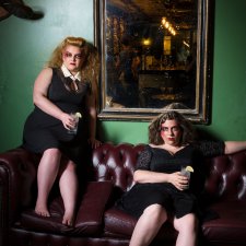 The gin soaked effervescence of Libby and Maeve, 2016 by Patrick Boland
