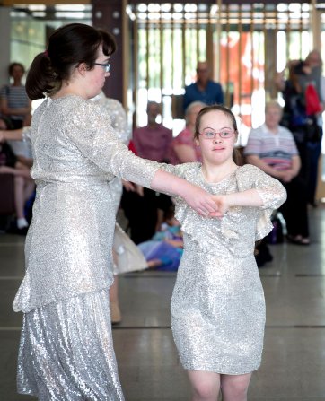 Chamaeleon Collective dancers celebrating International Day of People with Disability