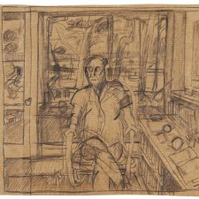 Study for Patrick White, undated