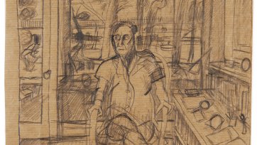 Study for Patrick White, undated