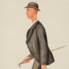 H Searle Professional Champion Sculler of the World (Henry Searle) (Image plate from Vanity Fair)