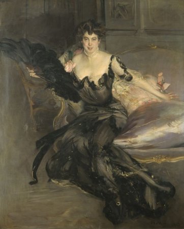 Portrait of a Lady, Mrs Lionel Phillips, 1903  by Giovanni Boldini