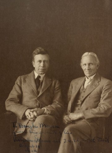 TW Edgeworth David and Vilhjalmur Stefansson