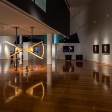 Installation of ‘Face to Face: The New Normal’ at Wagga Wagga Regional Gallery, 2021 Vic McEwan