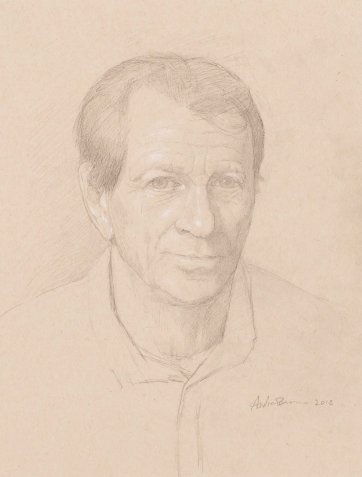 Study for portrait of Nicholas Paspaley Jnr