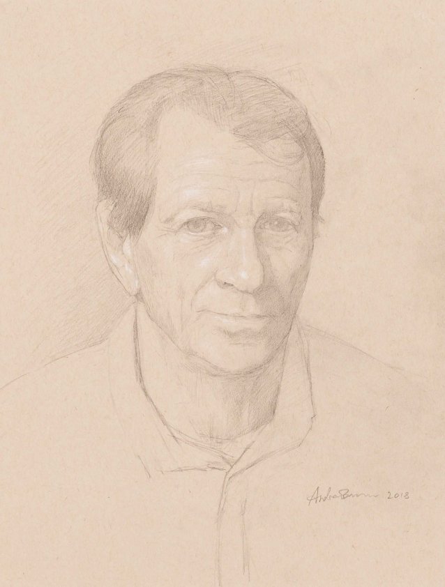 Study for portrait of Nicholas Paspaley Jnr