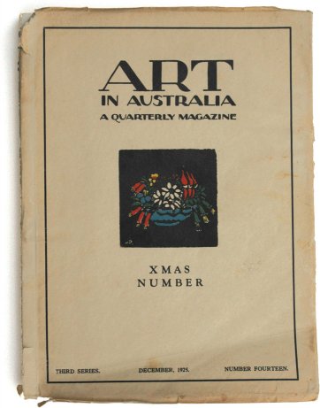 Christmas Bells Cover for Art in Australia December